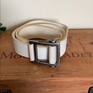Vintage Italian leather belt